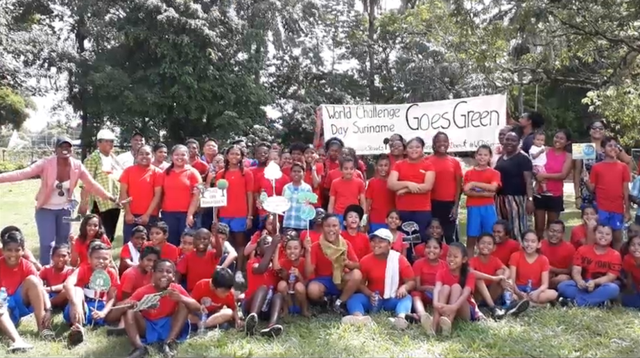 World Challenge Day Suriname Goes Green