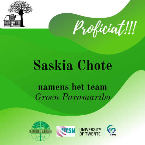 Saskia Chote studeert af op percepties, gebruik en beheer van urbane groene locaties
